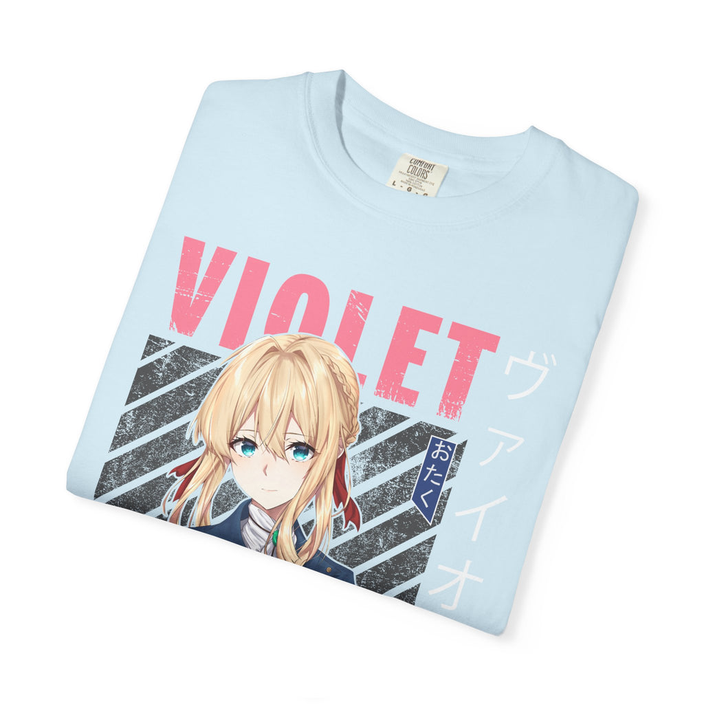 Violet Otaku Anime Graphic T-Shirt
