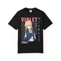 Violet Otaku Anime Graphic T-Shirt