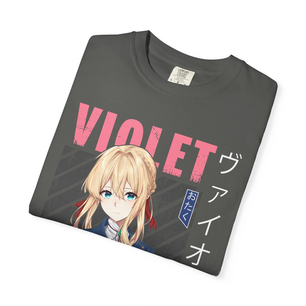 Violet Otaku Anime Graphic T-Shirt