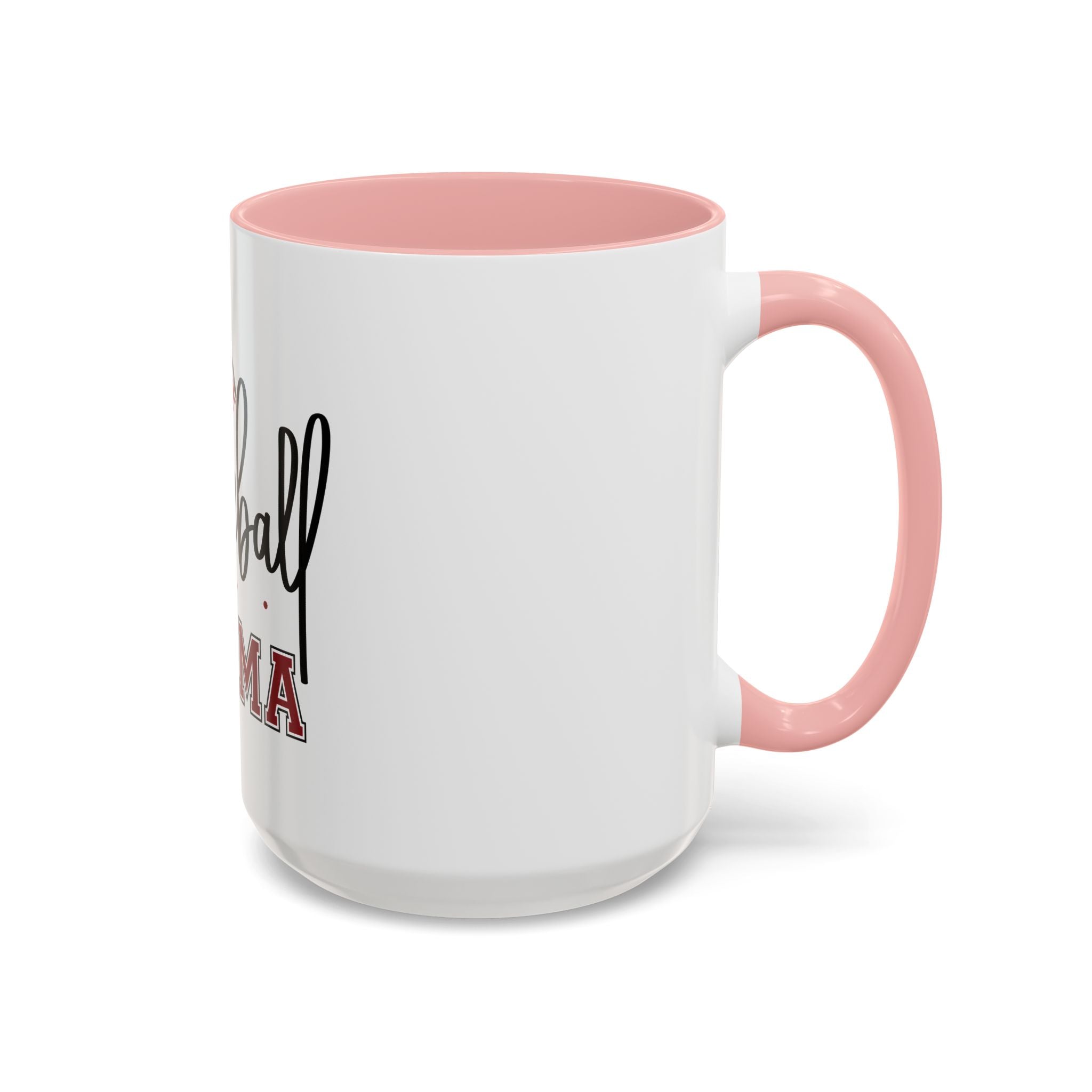Baseball Mama Accent Coffee Mug — 11/15oz Ceramic Gift for Baseball Moms