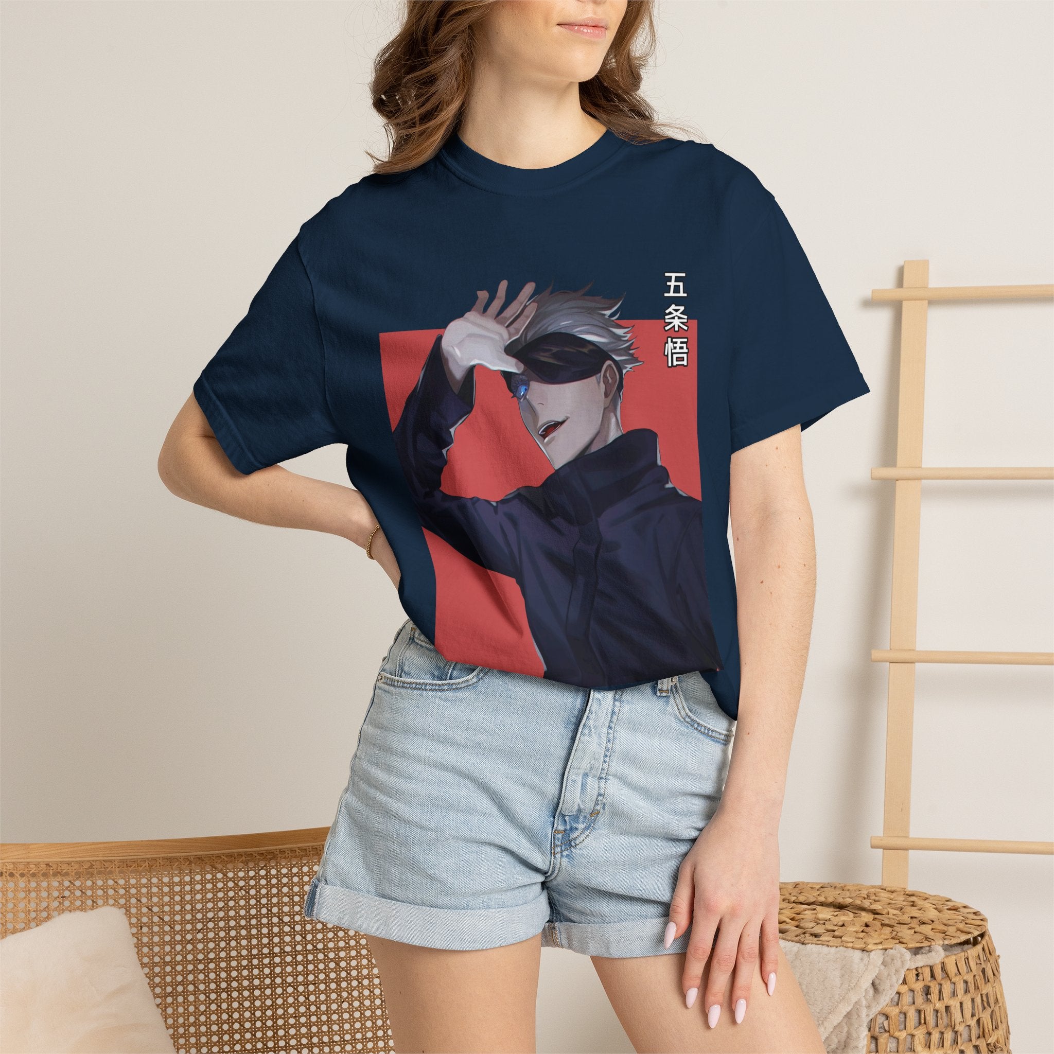 Satoru Anime Graphic T-Shirt