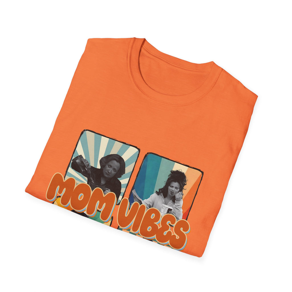 Mom Vibes Retro Photo T-Shirt