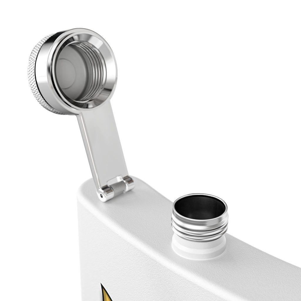 Anime-Inspired Stainless Steel Flask — 6oz Character Face Design