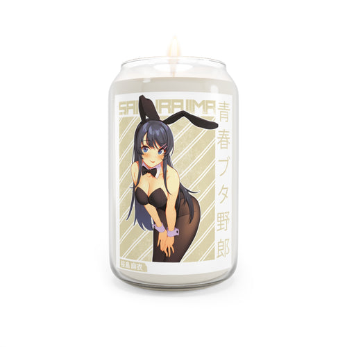 Anime Bunny Girl Candle — 13.75oz Scented Soy Candle (Bunny Girl Design)