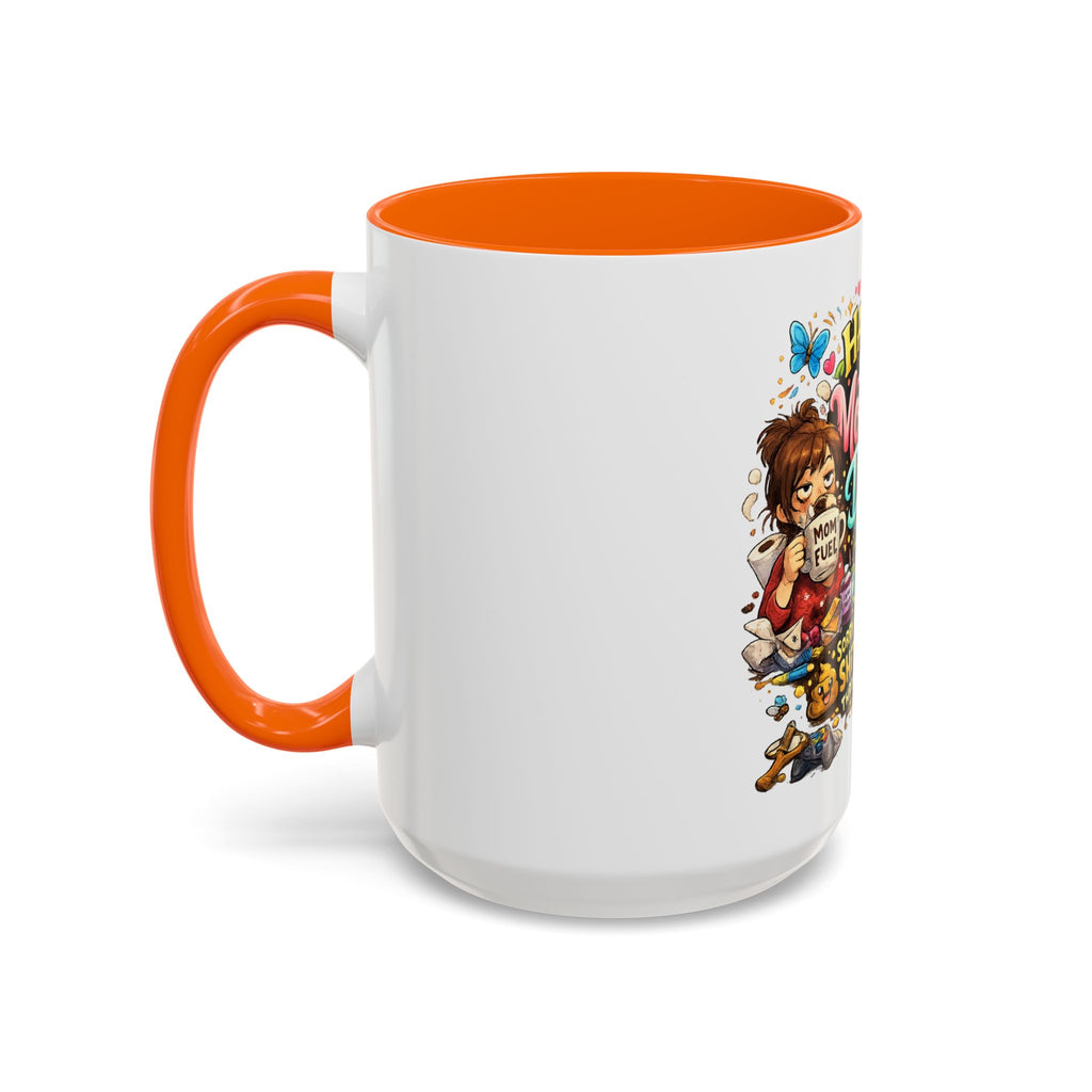 Mother's Day Coffee Mug — "Happy Mother's Day! Sorry for All the Sh*t" Funny Ceramic Accent Mug