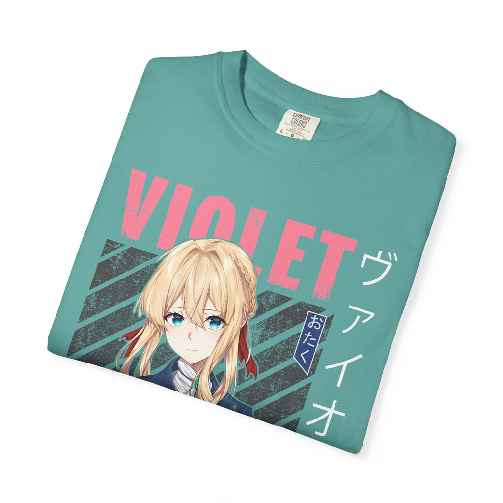 Violet Otaku Anime Graphic T-Shirt