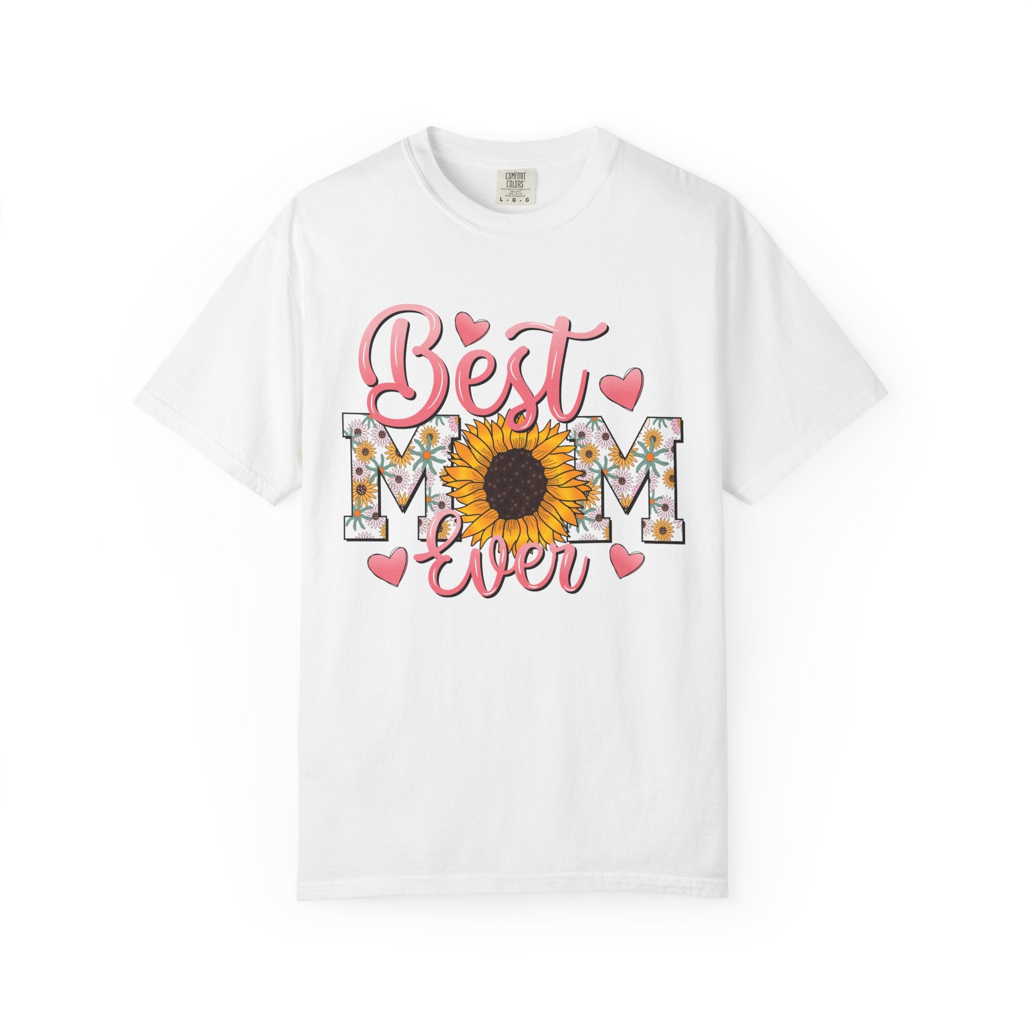 Best Mom Ever Sunflower T-Shirt