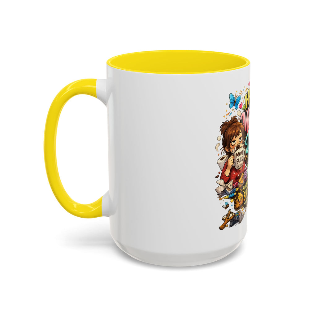 Mother's Day Coffee Mug — "Happy Mother's Day! Sorry for All the Sh*t" Funny Ceramic Accent Mug