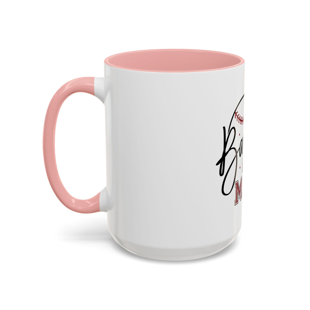 Baseball Mama Accent Coffee Mug — 11/15oz Ceramic Gift for Baseball Moms