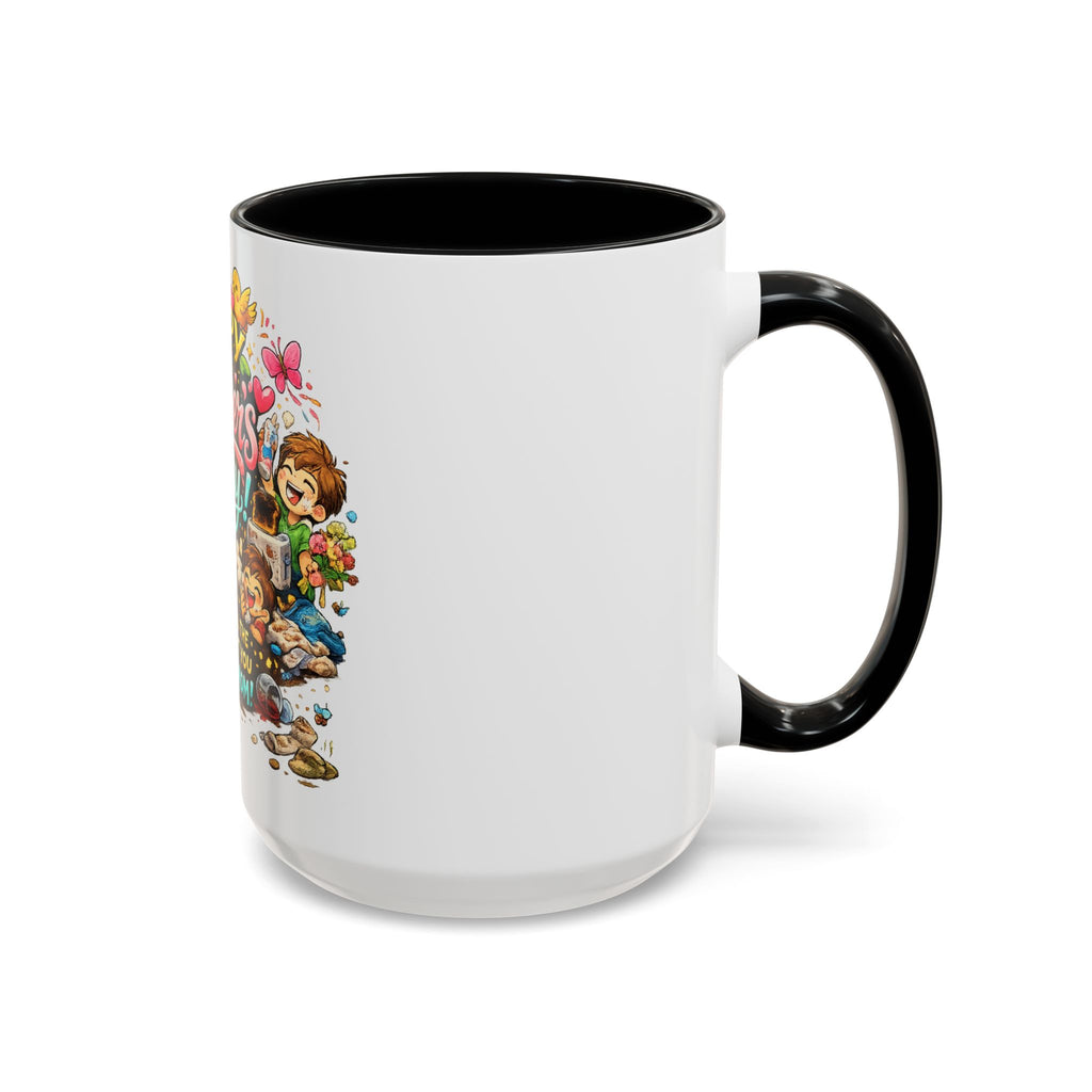 Mother's Day Coffee Mug — "Happy Mother's Day! Sorry for All the Sh*t" Funny Ceramic Accent Mug